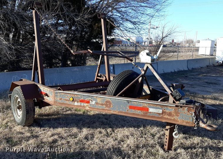 image for item DV9849 2013 Shop built reel trailer