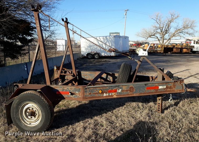 image for item DV9849 2013 Shop built reel trailer