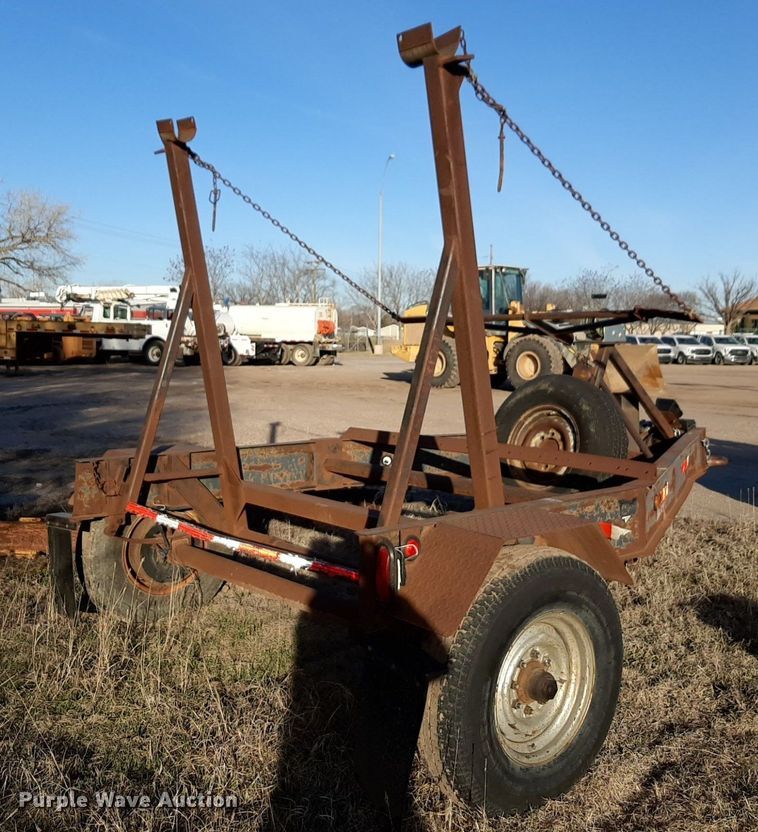 image for item DV9849 2013 Shop built reel trailer