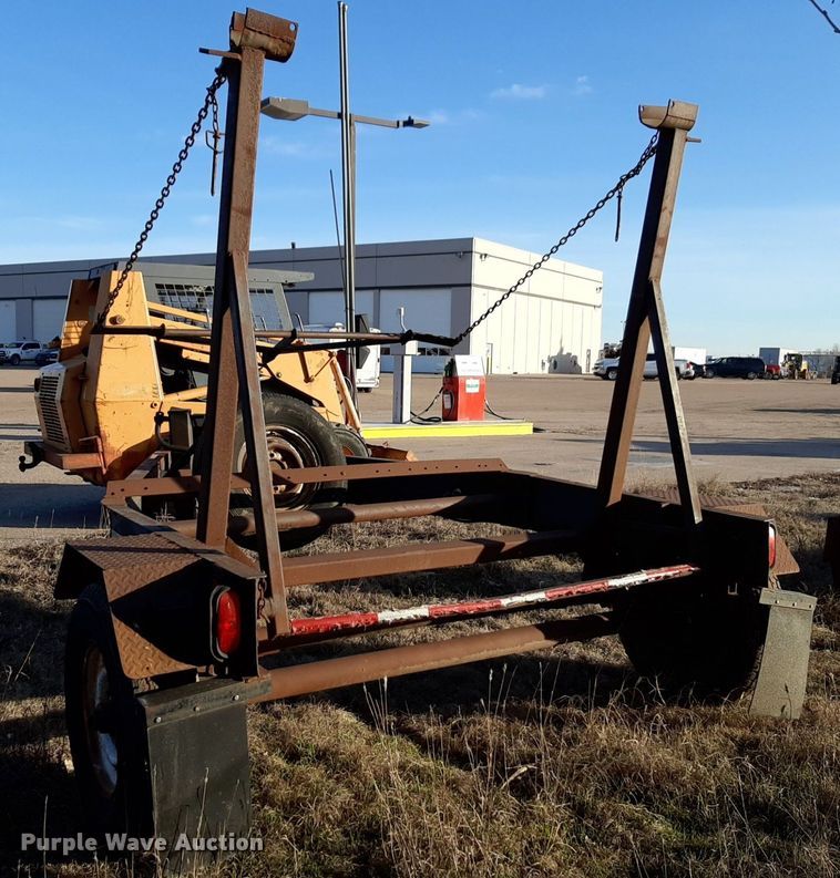 image for item DV9849 2013 Shop built reel trailer