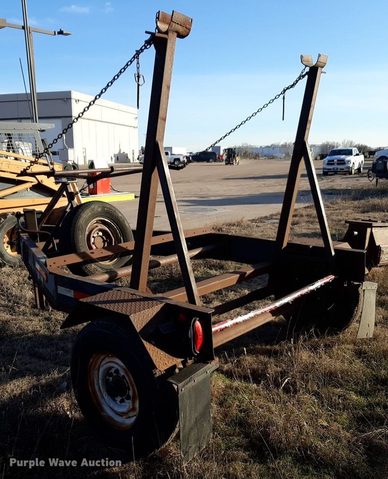 image for item DV9849 2013 Shop built reel trailer