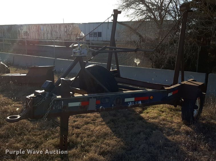 image for item DV9849 2013 Shop built reel trailer