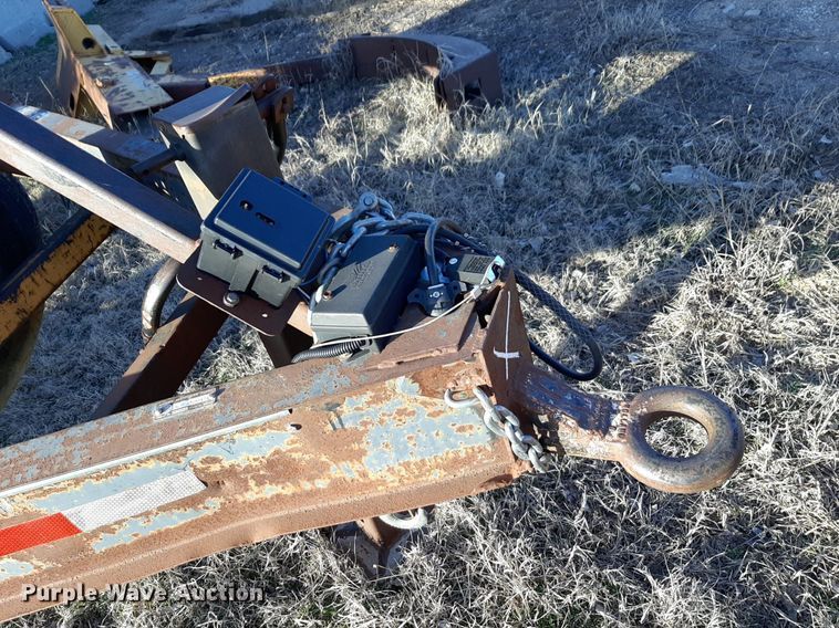 image for item DV9849 2013 Shop built reel trailer