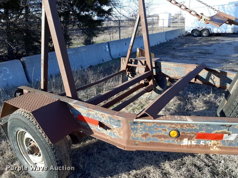 image for item DV9849 2013 Shop built reel trailer