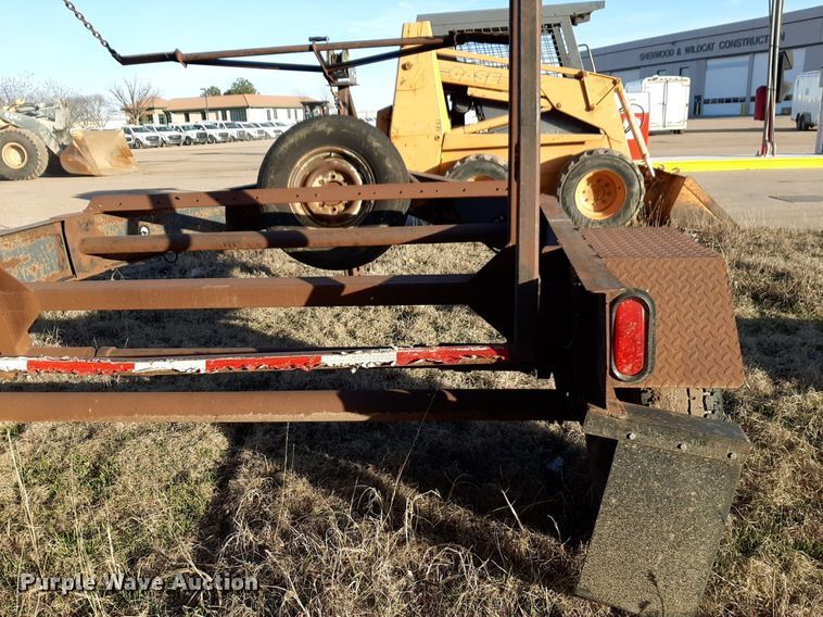 image for item DV9849 2013 Shop built reel trailer