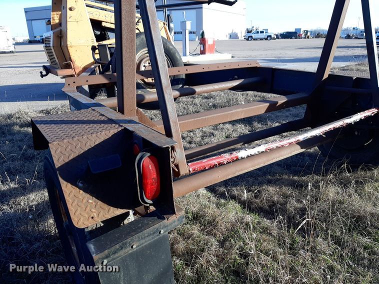 image for item DV9849 2013 Shop built reel trailer