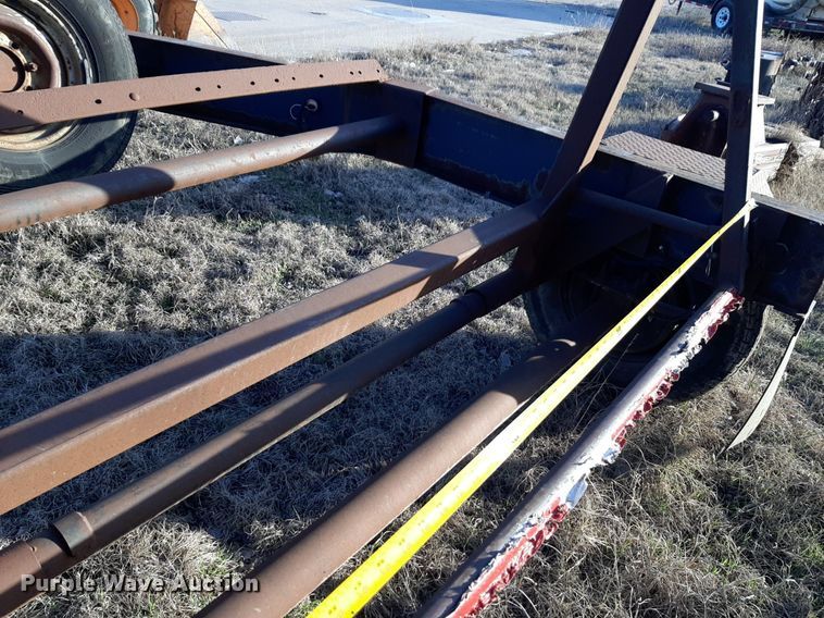 image for item DV9849 2013 Shop built reel trailer