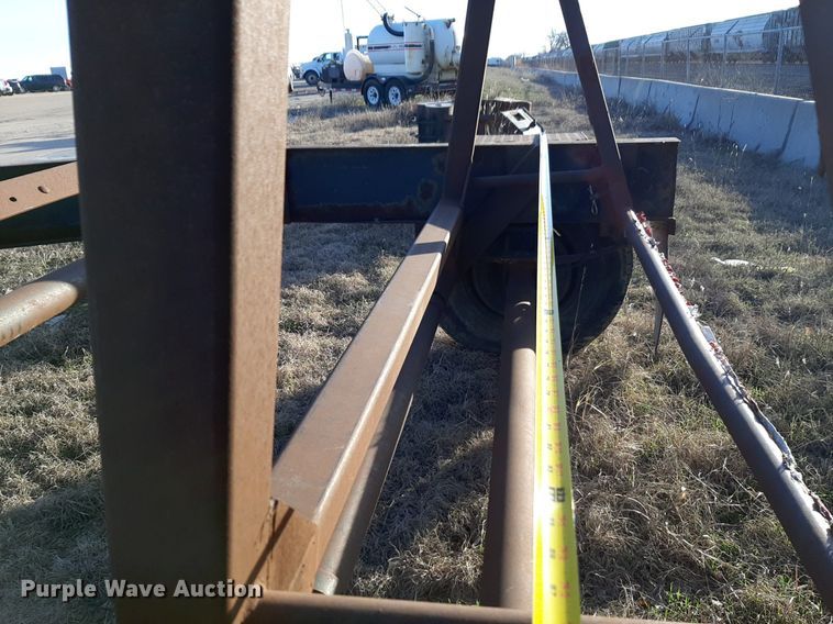 image for item DV9849 2013 Shop built reel trailer