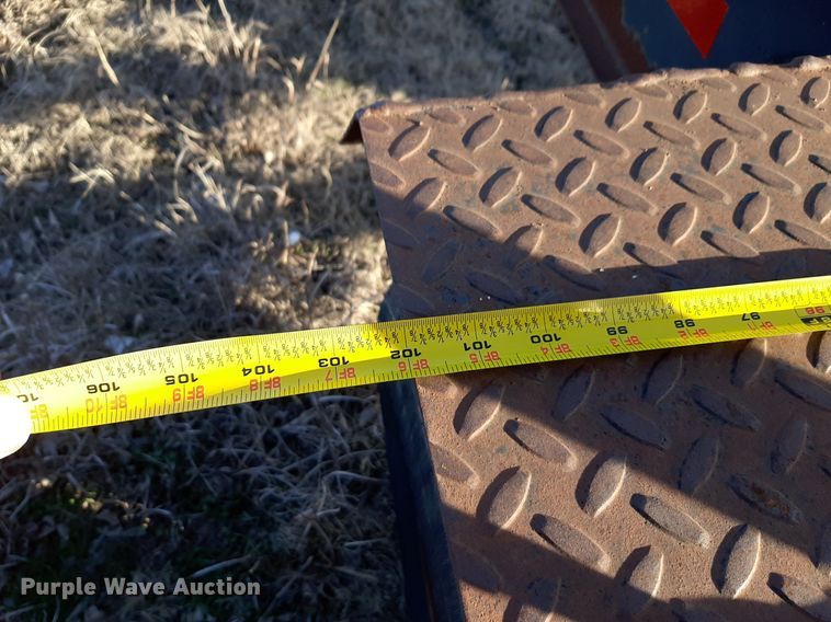 image for item DV9849 2013 Shop built reel trailer