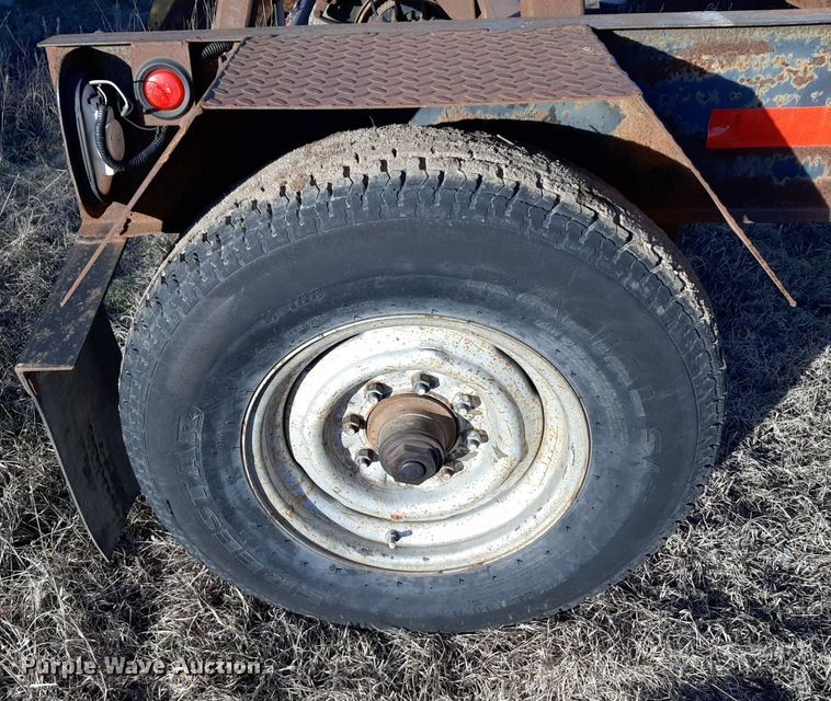 image for item DV9849 2013 Shop built reel trailer