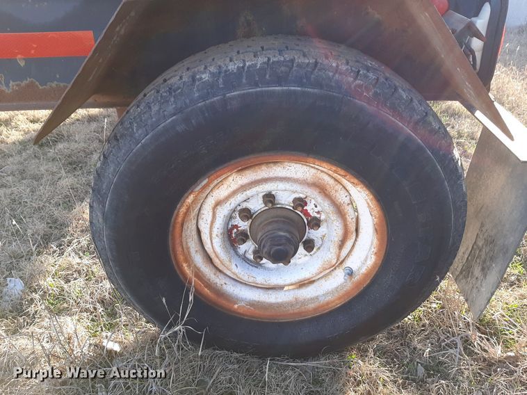 image for item DV9849 2013 Shop built reel trailer