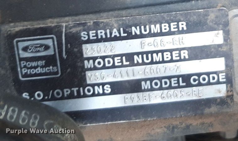 image for item DV9885 Jacobsen SV3422 utility vehicle