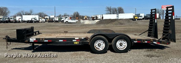 image for item EG1219 2013 Big Tex  14ET equipment trailer
