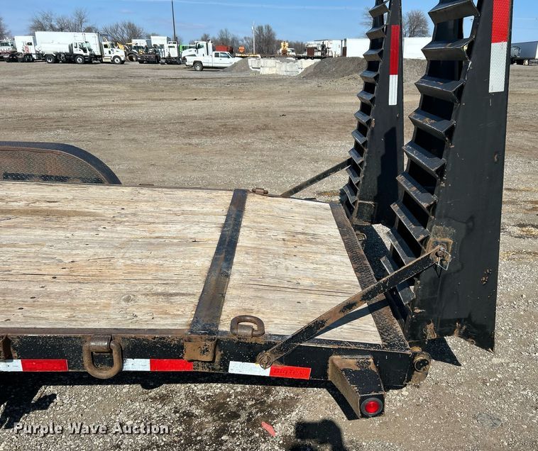image for item EG1219 2013 Big Tex  14ET equipment trailer