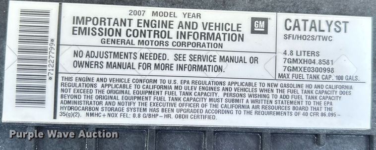 image for item EG1233 2007 Chevrolet  Express 3500 school bus