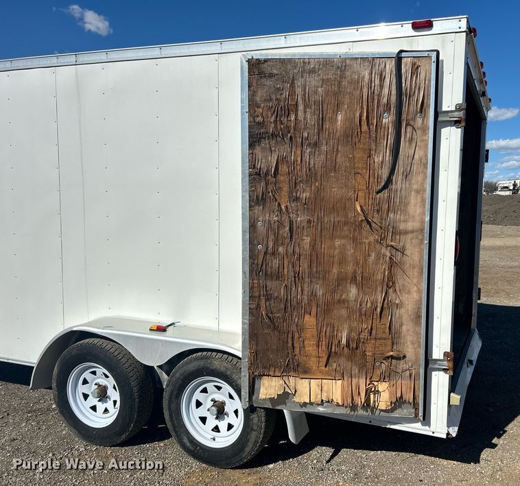 image for item EG1244 2012 Haulmark enclosed cargo trailer