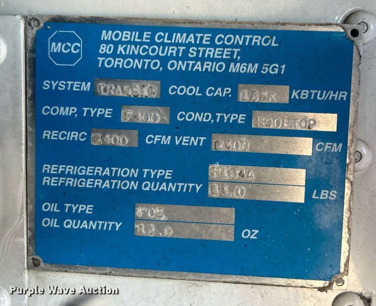 image for item EG1246 2009 Blue Bird  school bus