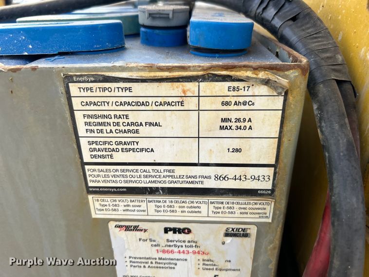 image for item EG1258 Yale ERC030AHN36TE078 forklift