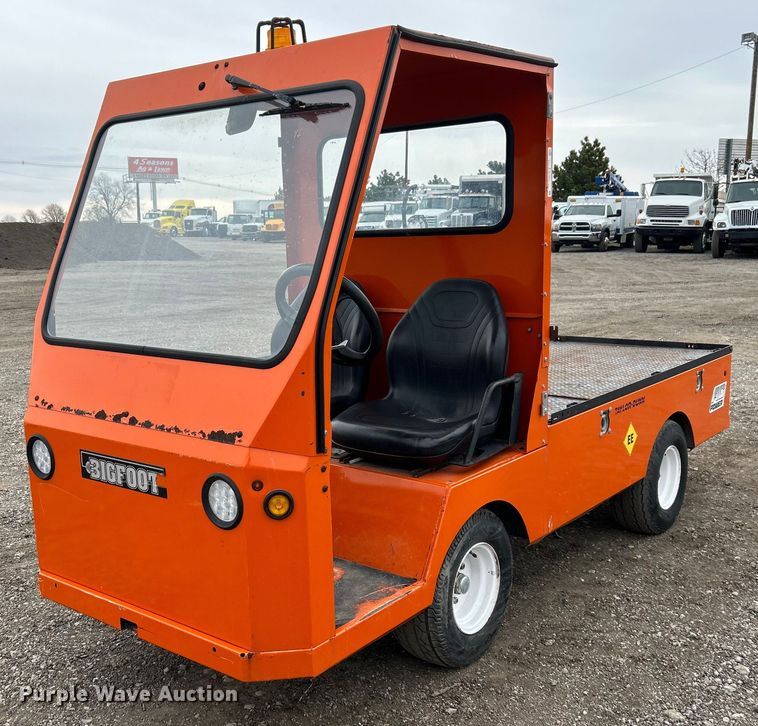 image for item EG1264 2017 Taylor-Dunn Bigfoot BS-40-46EE utility cart