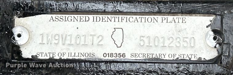 image for item EG1269 1995 Wil-Ro, Inc fiber optic trailer