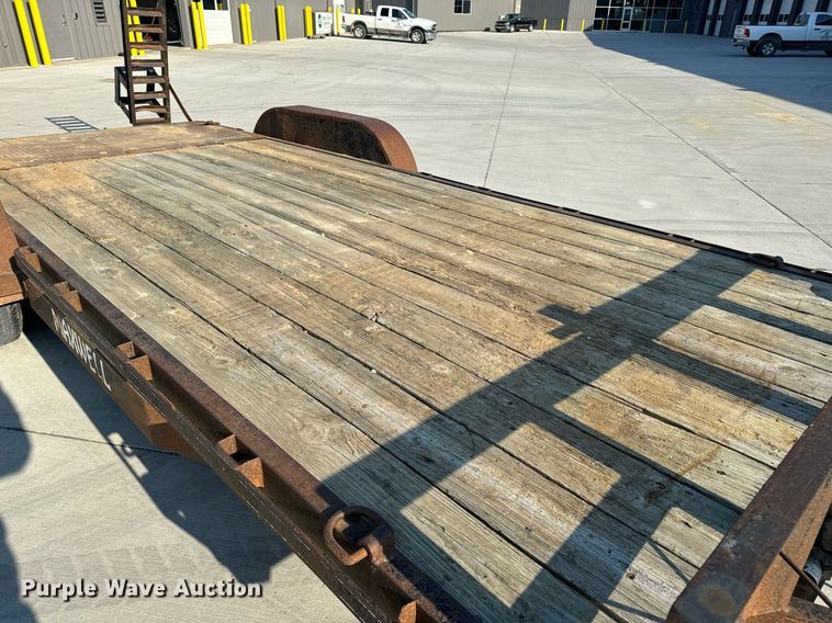 image for item EH6521 2003 Maxwell utility trailer