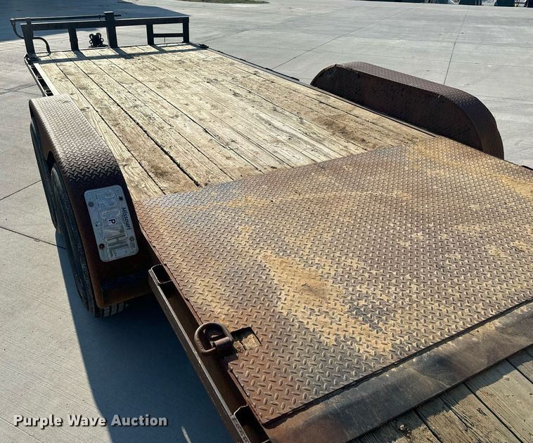 image for item EH6521 2003 Maxwell utility trailer