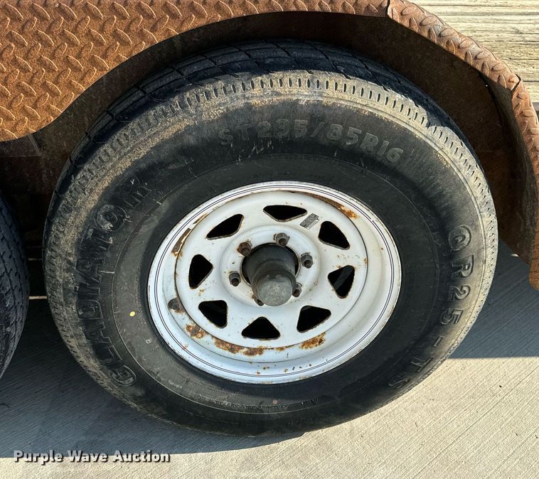 image for item EH6521 2003 Maxwell utility trailer