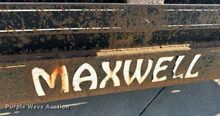 image for item EH6521 2003 Maxwell utility trailer