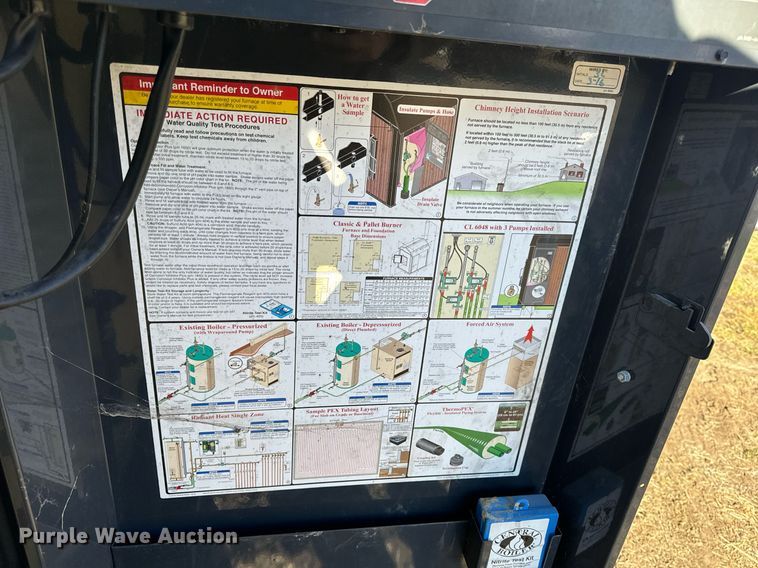 image for item EH6543 2007 Central Boiler Inc. CL5036 wood furnace