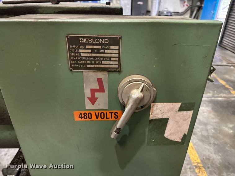 image for item EH6565 LeBlond metal lathe