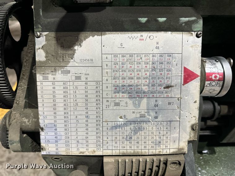 image for item EH6565 LeBlond metal lathe