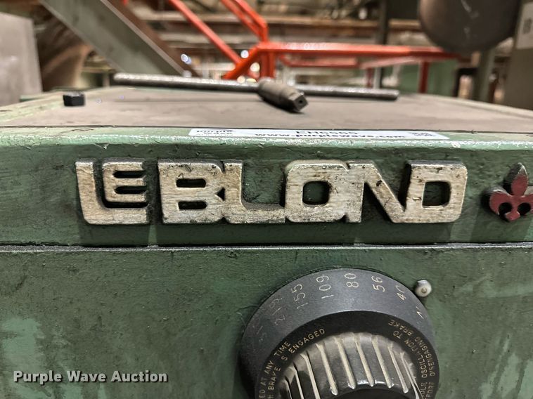 image for item EH6565 LeBlond metal lathe