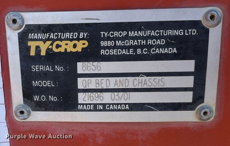 image for item EI0677 Ty-crop Quickpass  top dresser spreader