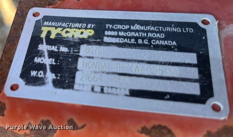 image for item EI0677 Ty-crop Quickpass  top dresser spreader