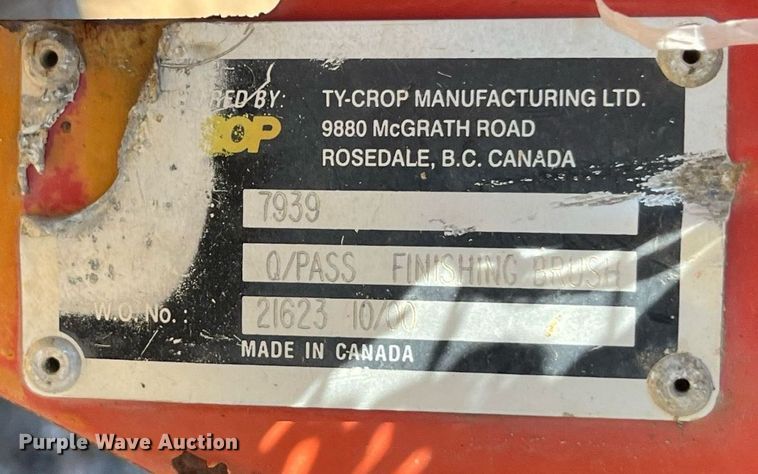 image for item EI0677 Ty-crop Quickpass  top dresser spreader