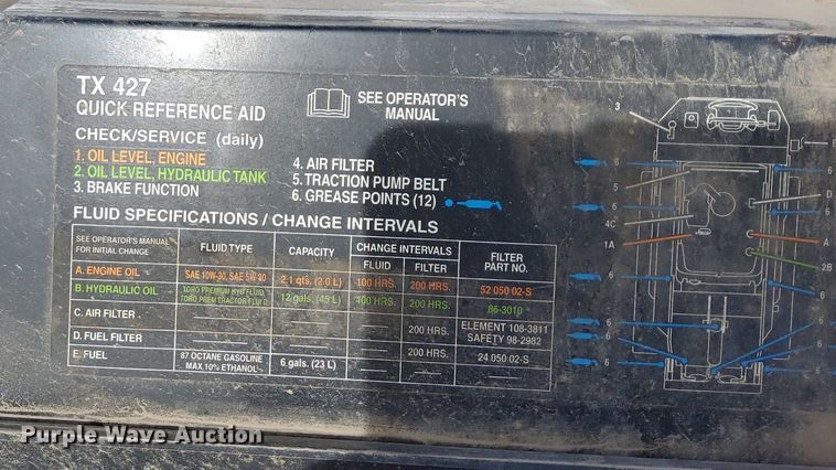 image for item EI3508 Toro Dingo TX-427 compact utility loader