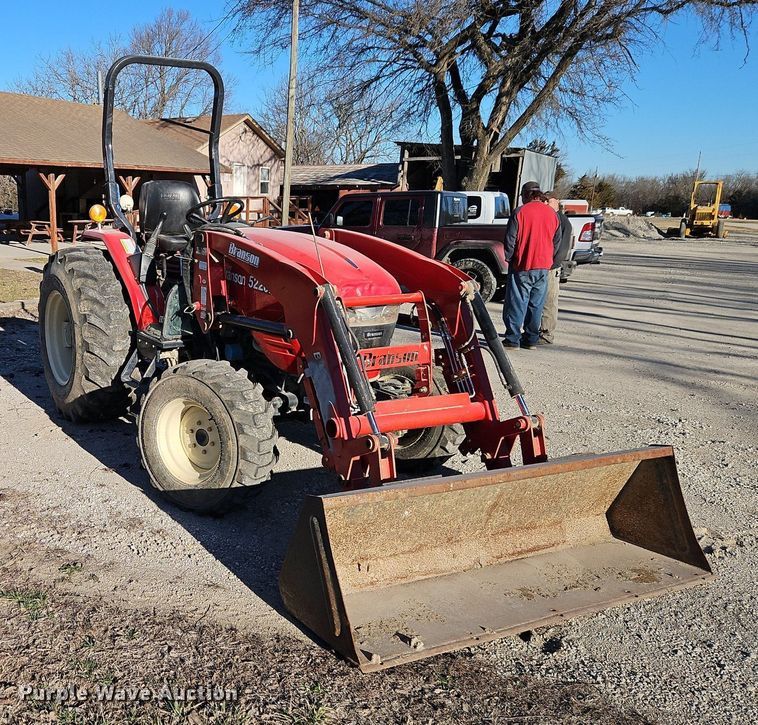 image for item EI3567 Kukje Machinery Branson 5220R MFWD tractor