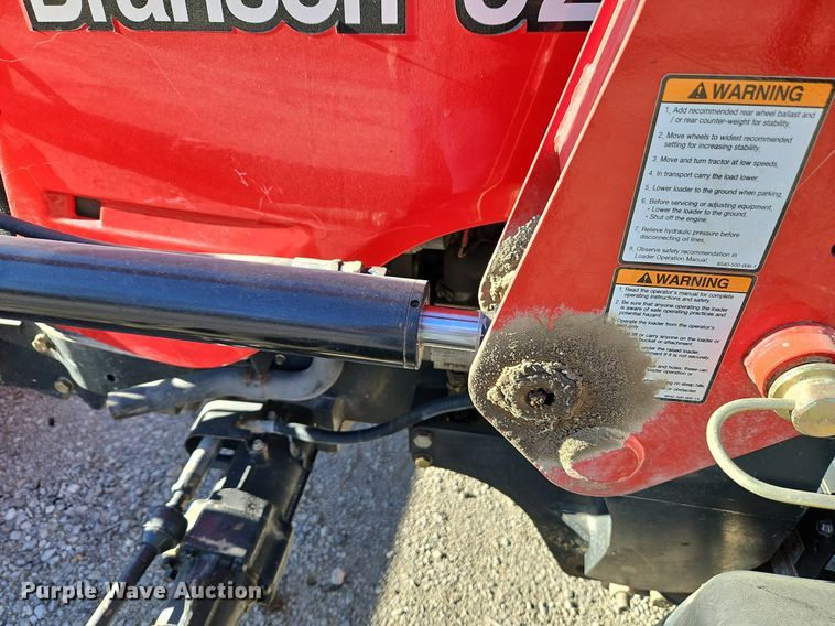 image for item EI3567 Kukje Machinery Branson 5220R MFWD tractor