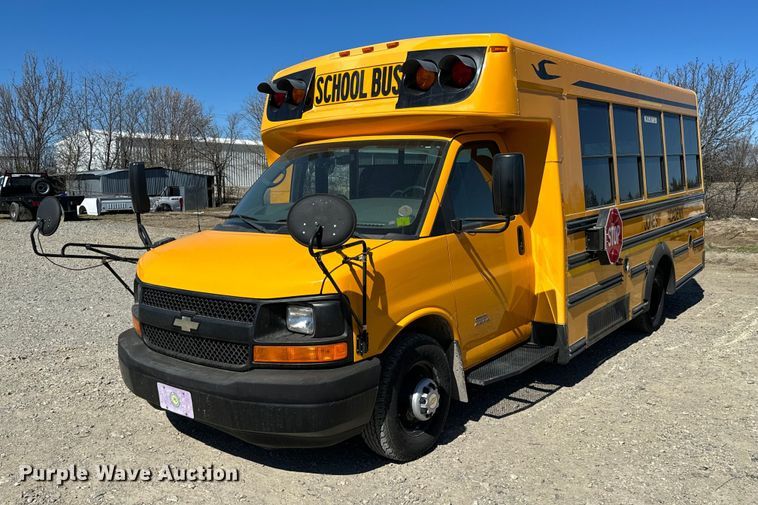 image for item EJ0274 2012 Chevrolet  Express 4500 school bus
