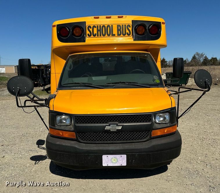 image for item EJ0274 2012 Chevrolet  Express 4500 school bus