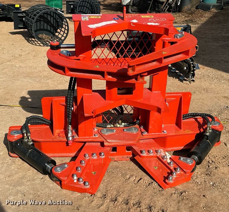 image for item EJ0276 2023 TopCat ECSSRB skid steer tree shear