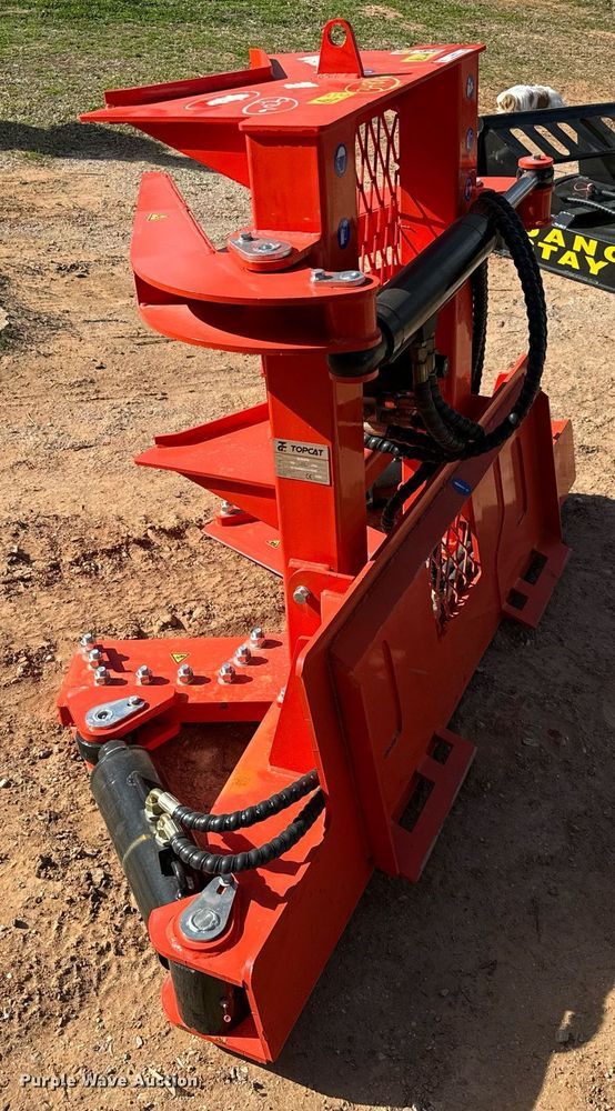 image for item EJ0276 2023 TopCat ECSSRB skid steer tree shear