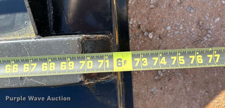 image for item EJ0277 2023 Mower King SSRC skid steer rotary mower