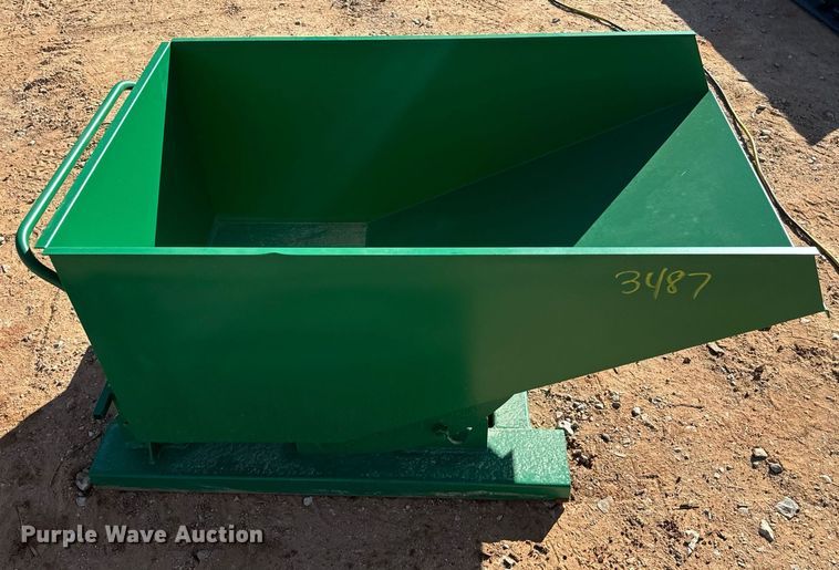 image for item EJ0278 Skid steer dump hopper