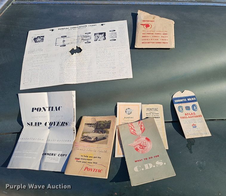 image for item EJ5941 1951 Pontiac Chieftain  