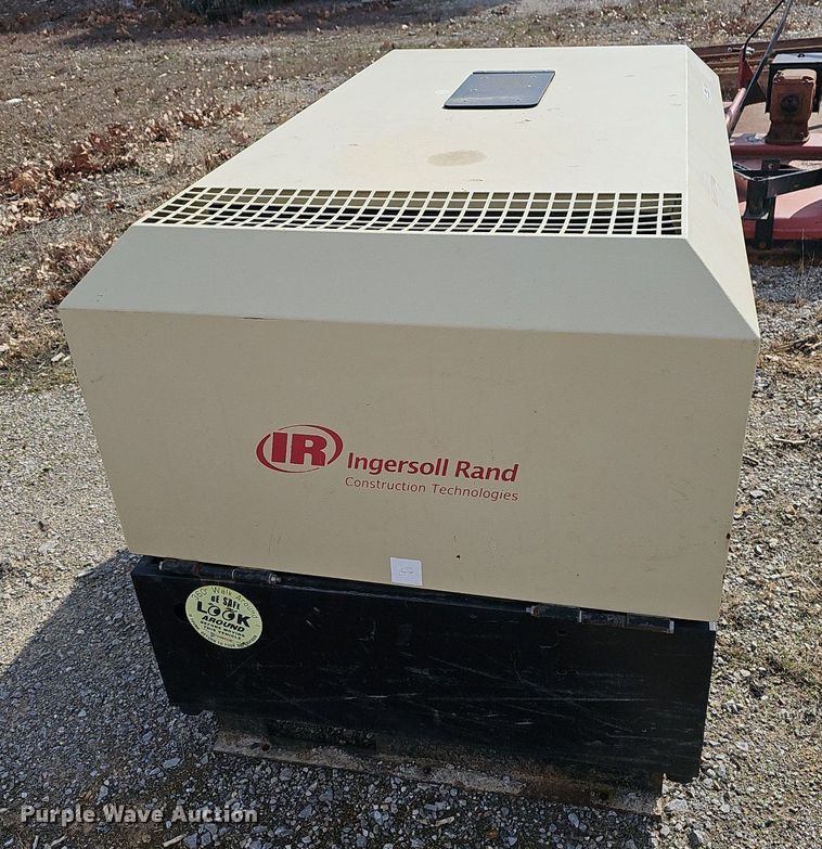 image for item EJ5958 2008 Ingersoll Rand  P90BWIR air compressor