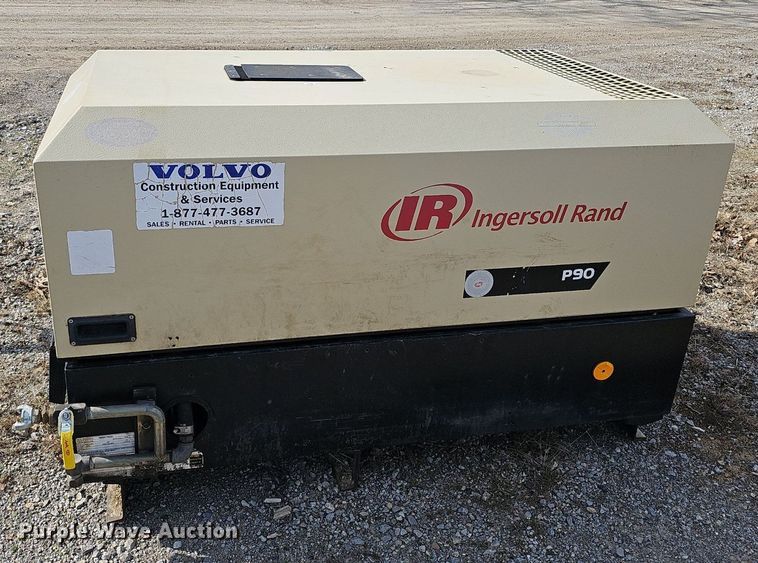 image for item EJ5958 2008 Ingersoll Rand  P90BWIR air compressor