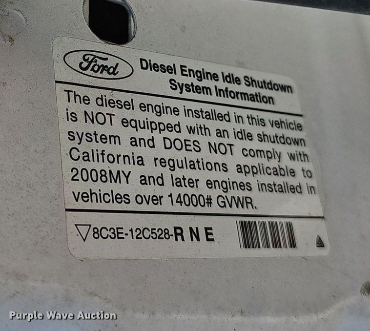 image for item EJ5982 2010 Ford  F450 Super Duty XLT flatbed truck