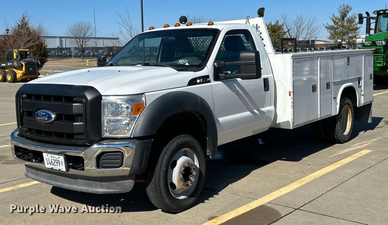 image for item EK4095 2011 Ford F550 Super Duty XL utility / service truck