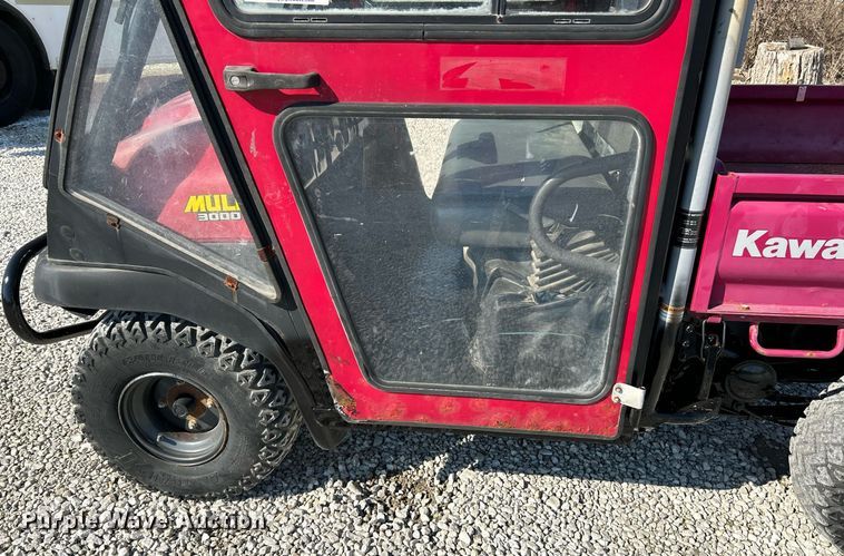 image for item EK4111 2007 Kawasaki Mule 3000 utility vehicle